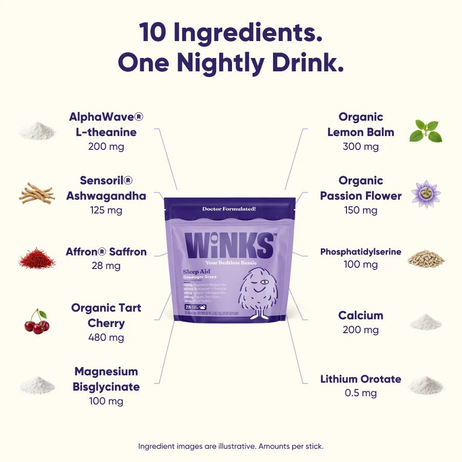Winks bedtime benefits and guarantee