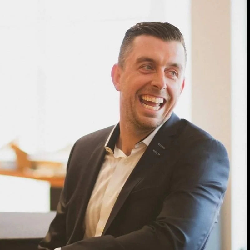 Curtis Christopherson, founder of Winks, smiling