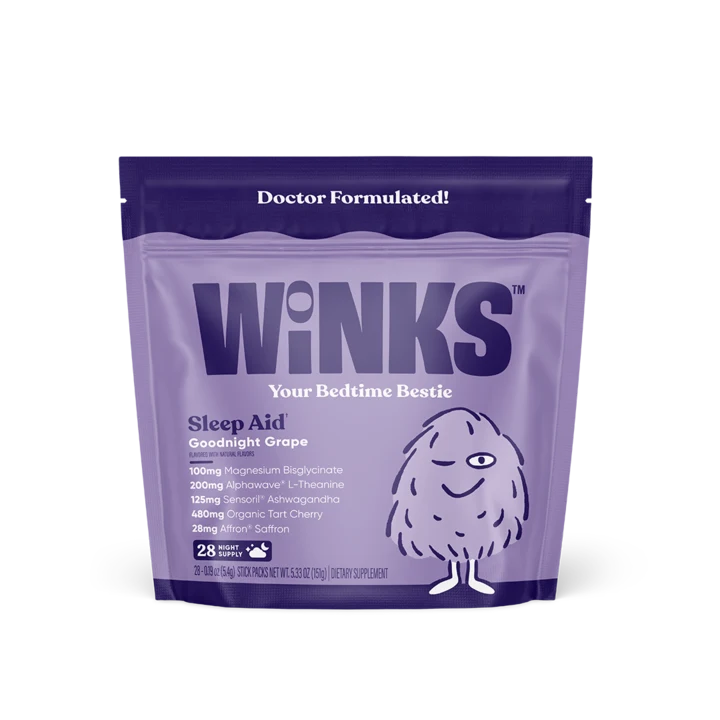 Winks product pouch