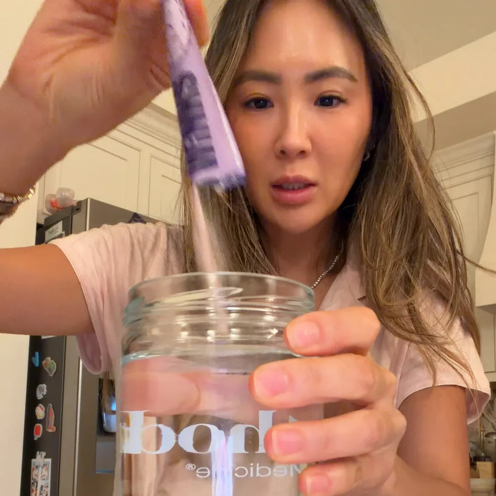 Ellen Kim describing her nighttime routine once the kids are down