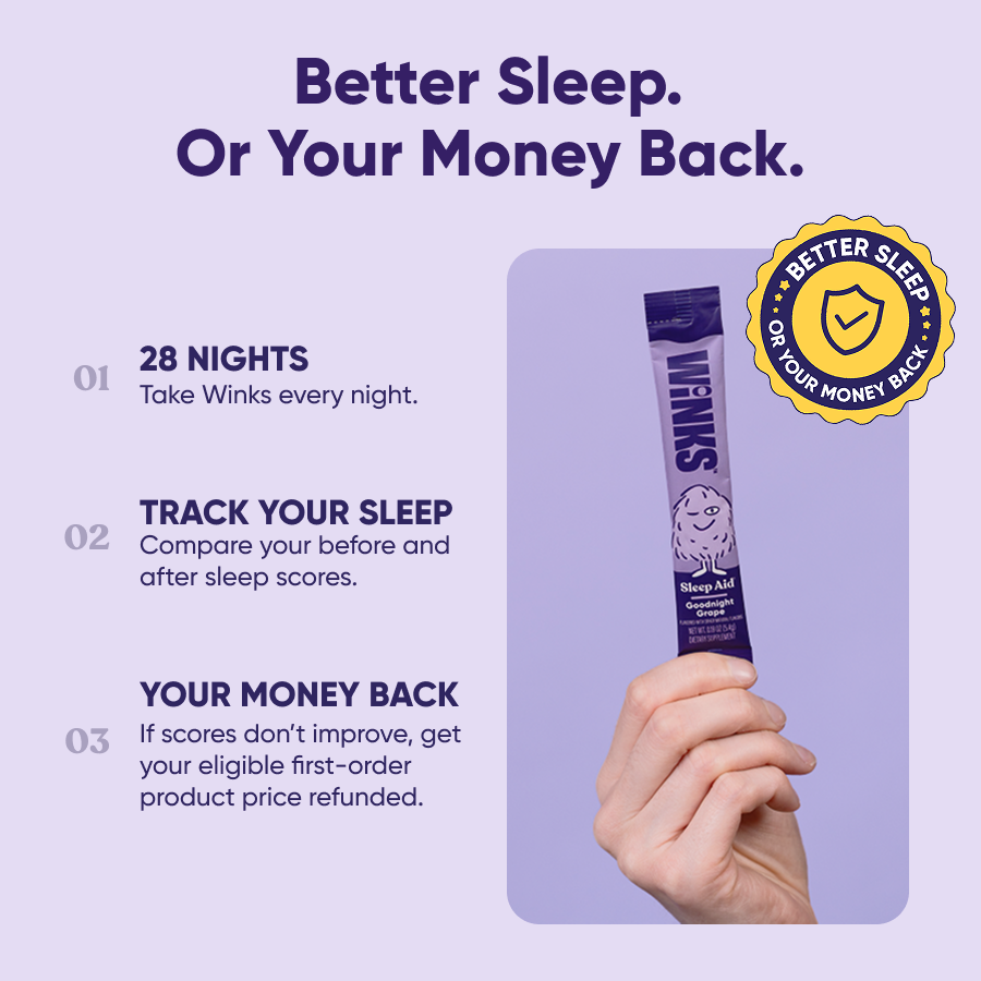 Better sleep or your money back: guarantee steps